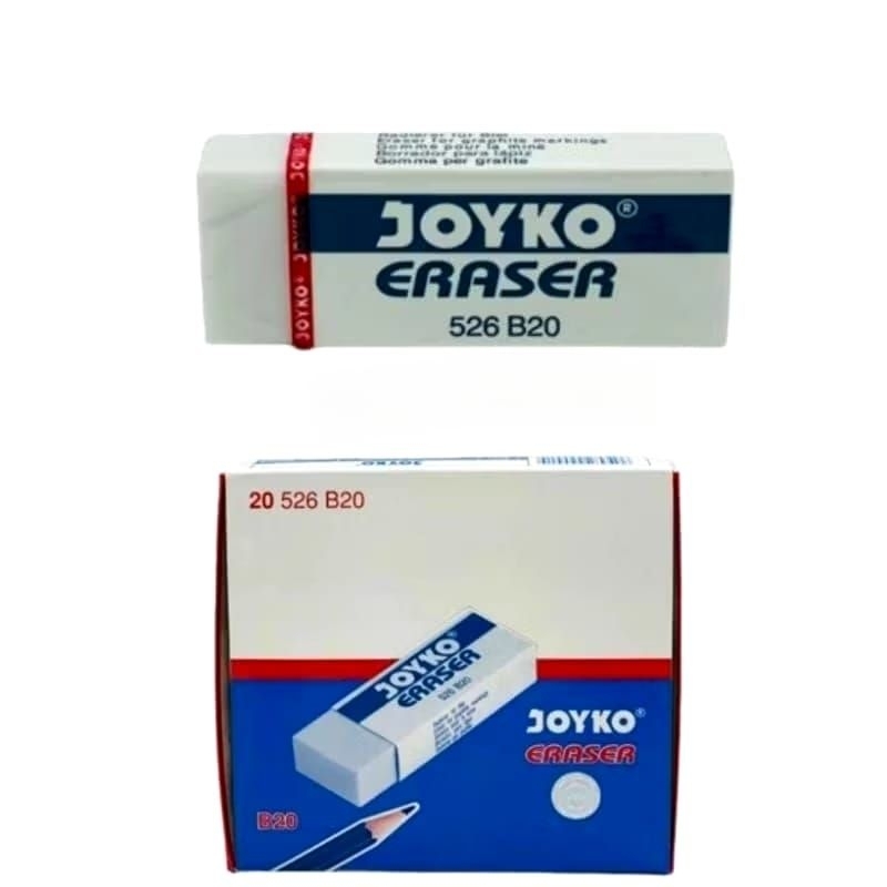 

PENGHAPUS PUTIH / STIP / ERASER JOYKO BESAR B20