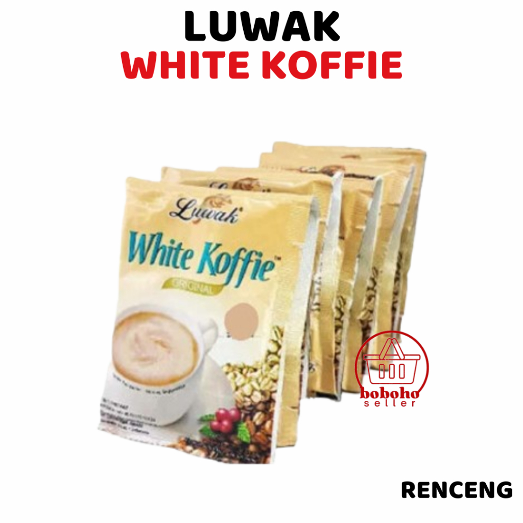 

Kopi Luwak white Coffe original 20g RENCENG ( ISI 10)