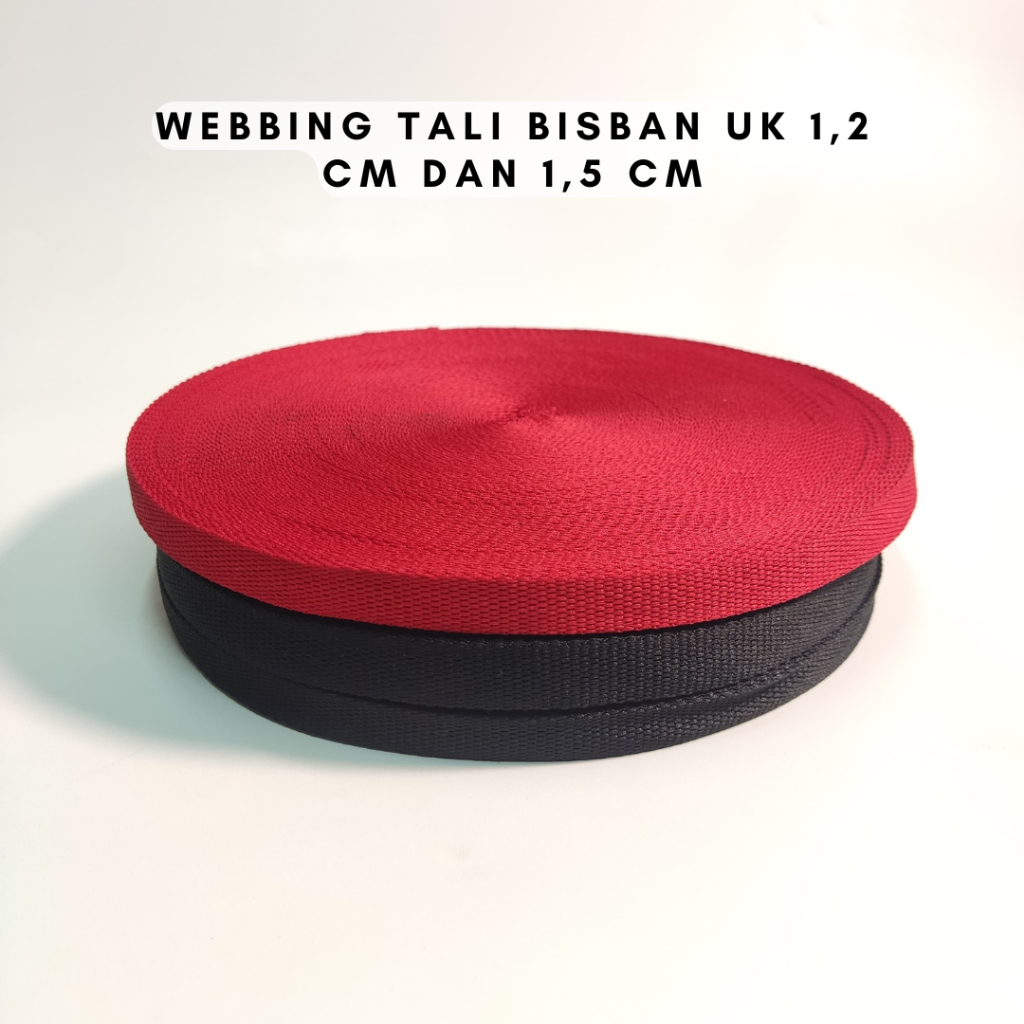 tali webbing | webbing bisban | webbing | webbing 1,2 cm dan 1,5 cm