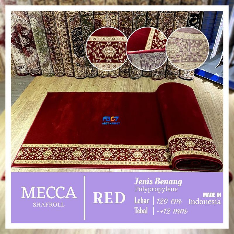 Karpet Masjid | Mecca | Kwalitas Standar - Lebar 120 cm