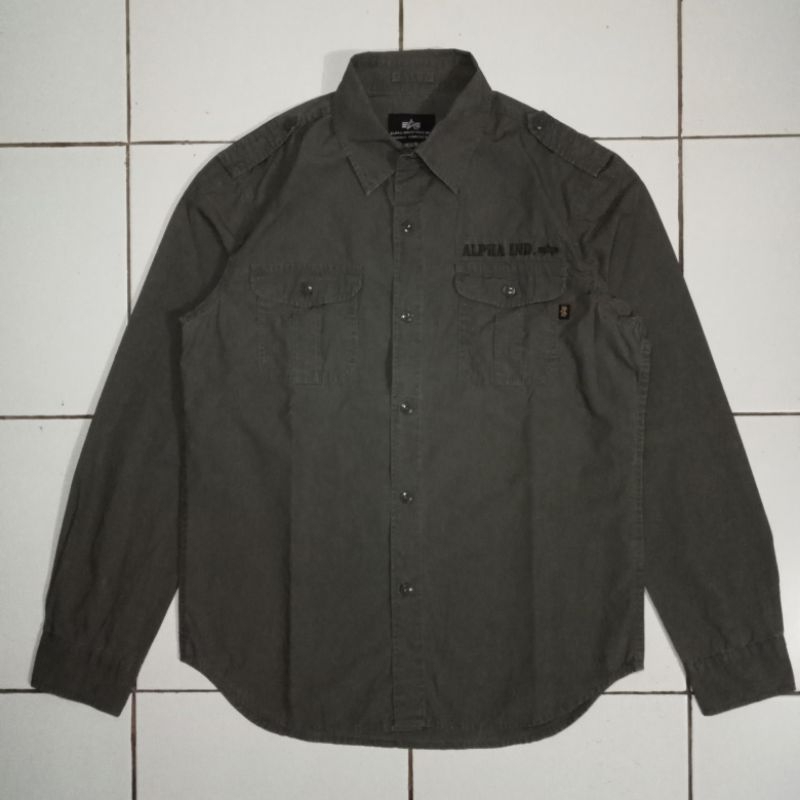 KEMEJA ALPHA INDUSTRIES