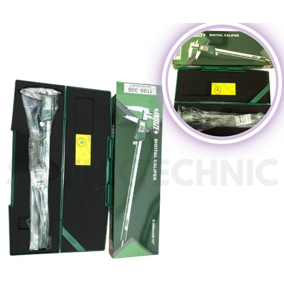 Sigmat Insize Jangka Sorong Digital Vernier Caliper Digital Insize 8" 200mm