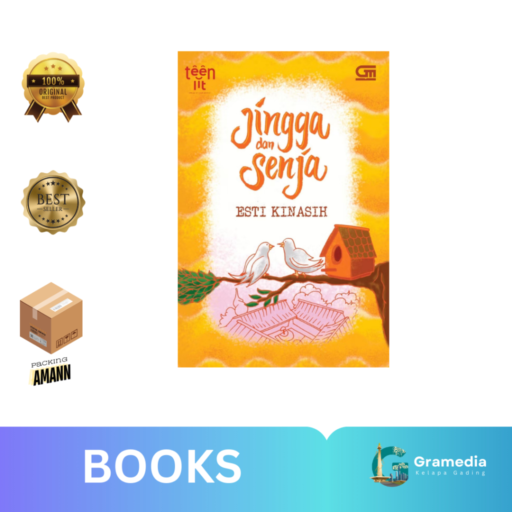 Gramedia MKG - Novel Jingga dan Senja - Esti Kinasih