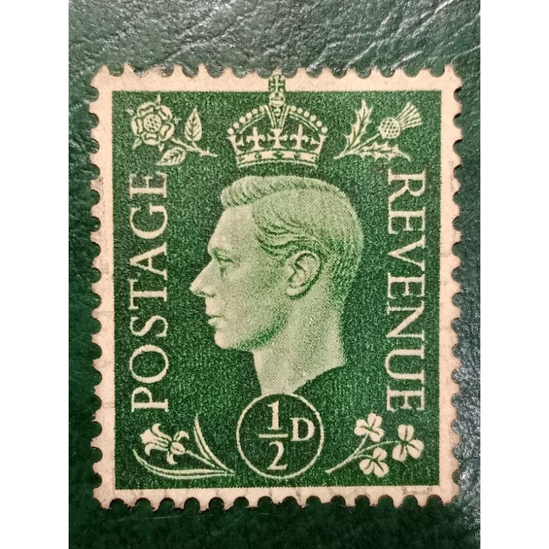 

Prangko British ½ Penny King George VI Tahun 1937-1948 USED