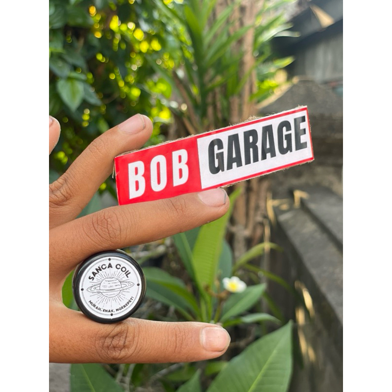 

stiker bob garage 1pasang baby