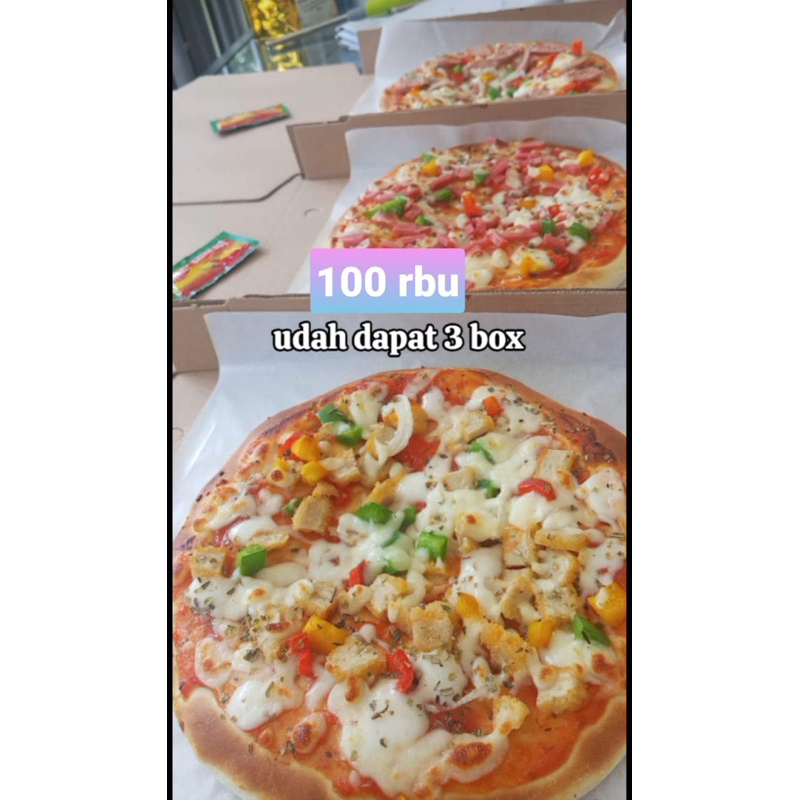 

PROMO !! Beli 2 GRATIS 1 Pan PIZZA Uk. 22 Homemade