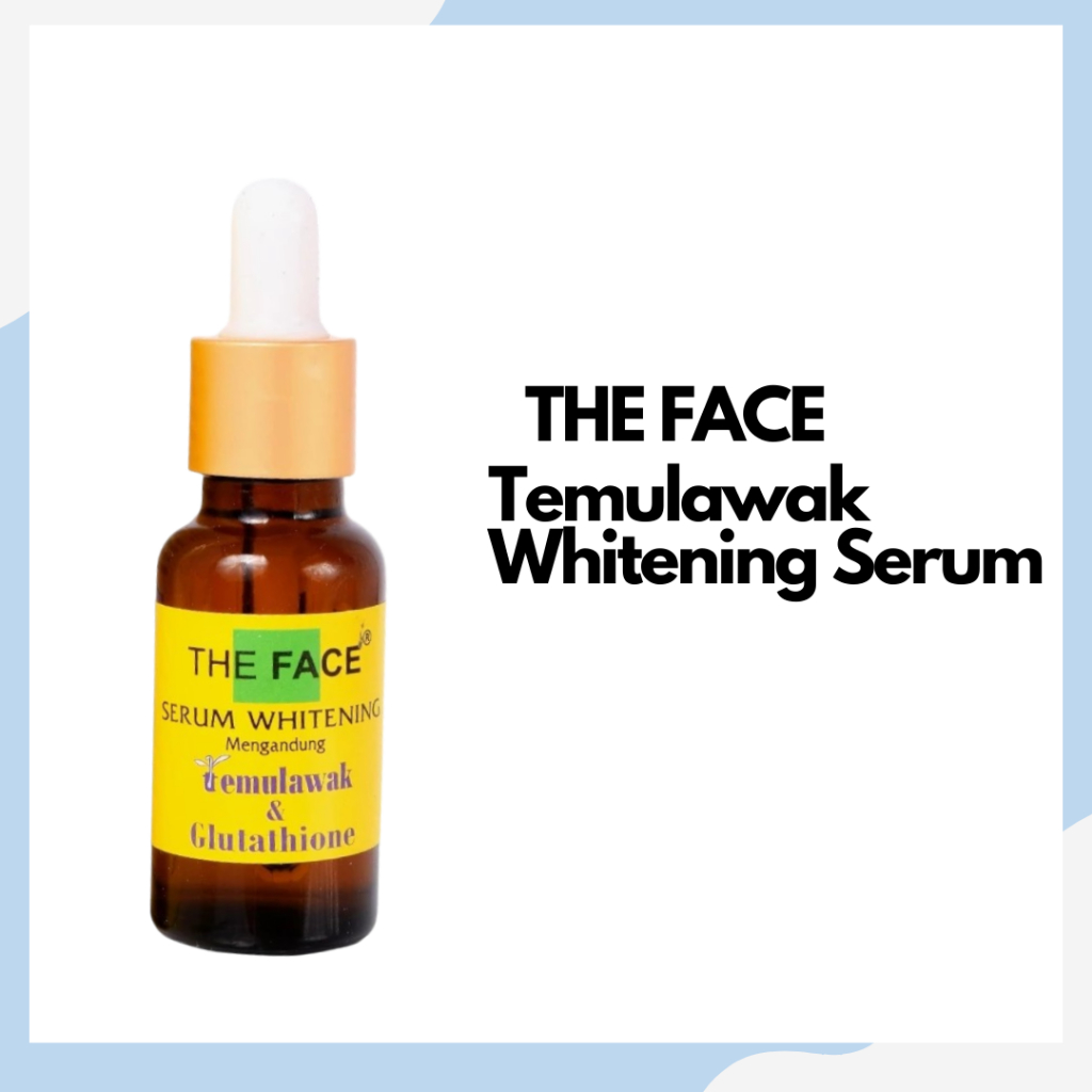 The Face Temulawak Whitening Serum with Glutathione 20ml/Serum Wajah