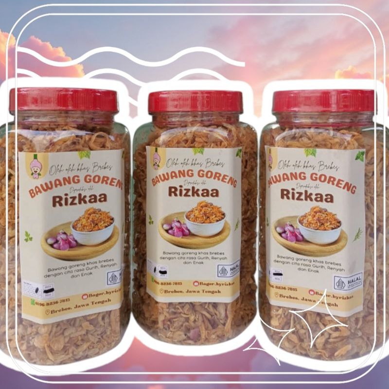 

Bawang Goreng 200 gram by Rizkaa Brebes Premium