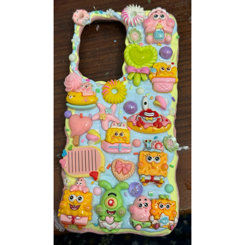 Custom Decoden Case Hp Karakter Spongebob