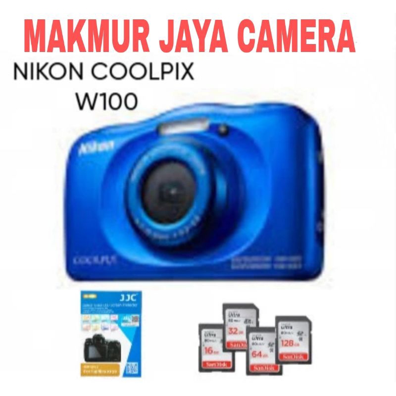 NIKON COOLPIX W100 UNDERWATER CAMERA - STANDAR BOX
