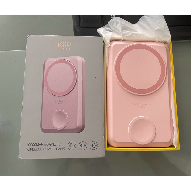 Preloved wireless powerbank kiip 10000mah magnetic
