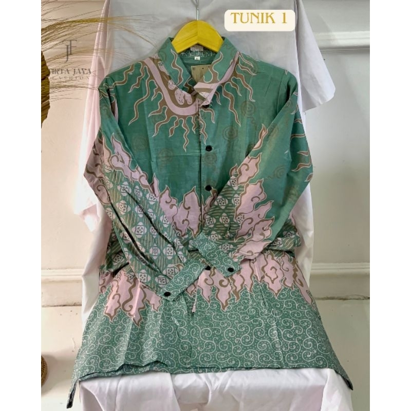 BATIK WANITA TUNIK BATIK MODEL 1 BATIK NUSANTARA