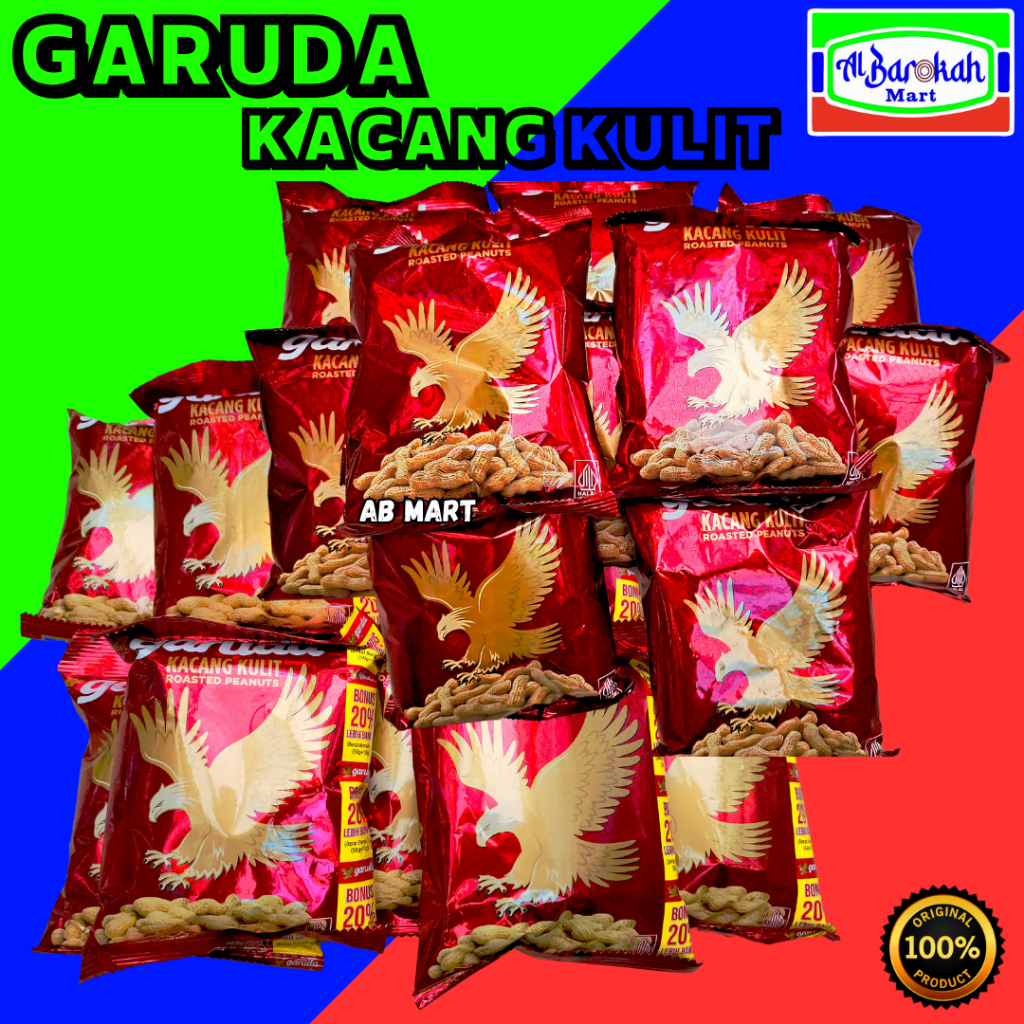 

Garuda Kacang Kulit 140g Kacangnya Indonesia