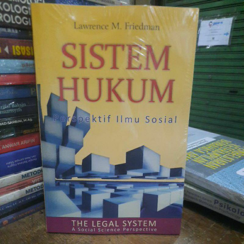 Sistem hukum perspektif ilmu sosial Lawrence m friedman.