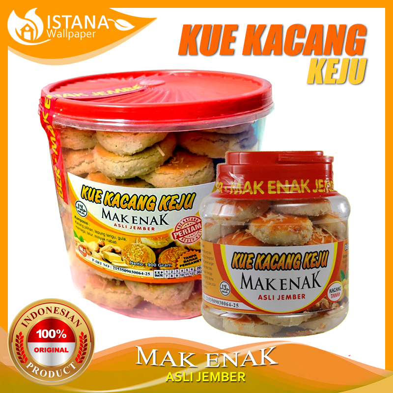 

Kue Kacang Keju MAK ENAK Asli Jember