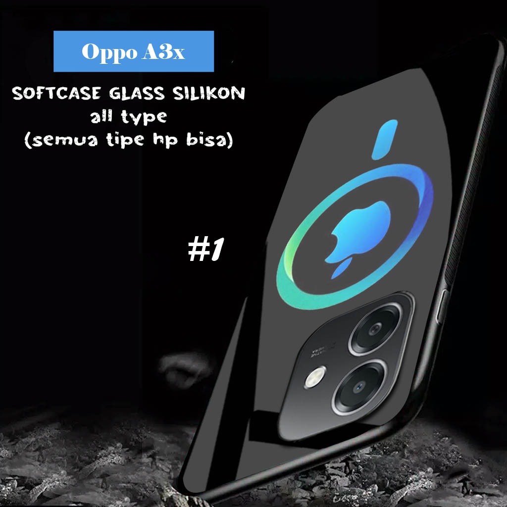Case Hp Glossy Silikon For - Oppo A3x - Kesing Oppo A3x Terbaru - Kesing HP Oppo A3x - Case Handphon