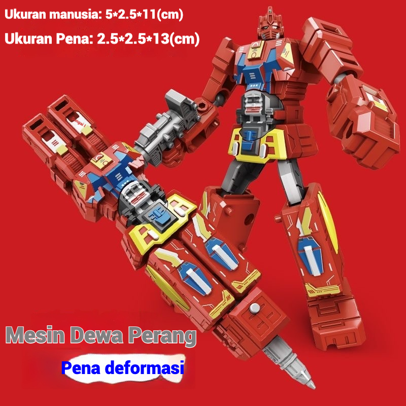 

pulpen robot /mainan robot /mainan pensil transformers/pulpen optimus prime robot pulpen pen