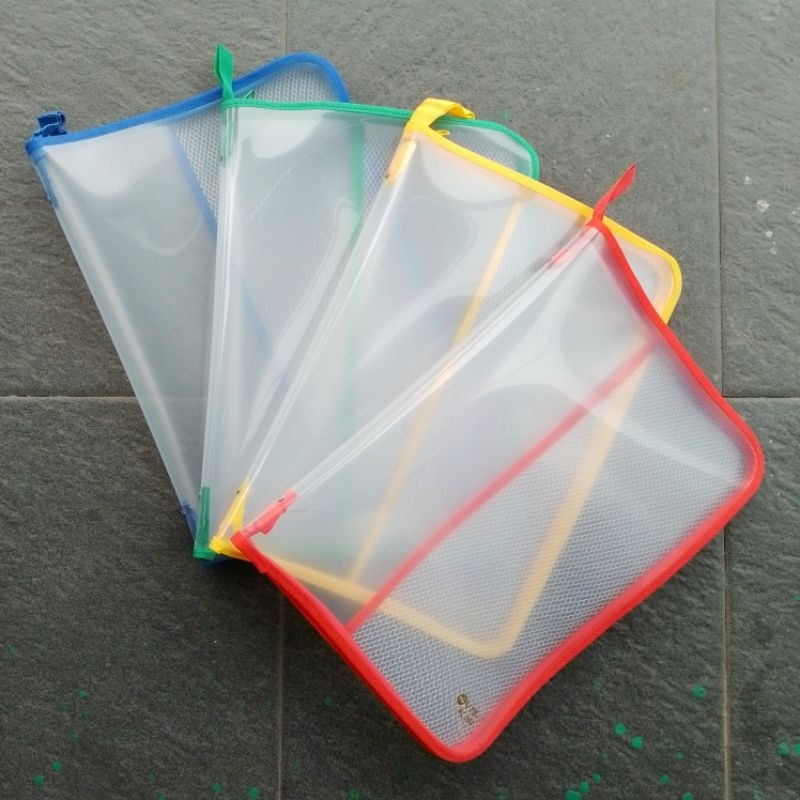 

Map Sleting Map Zipper VIS-1 Folio F4 ( Pak 12 Pcs ) [ Original ]