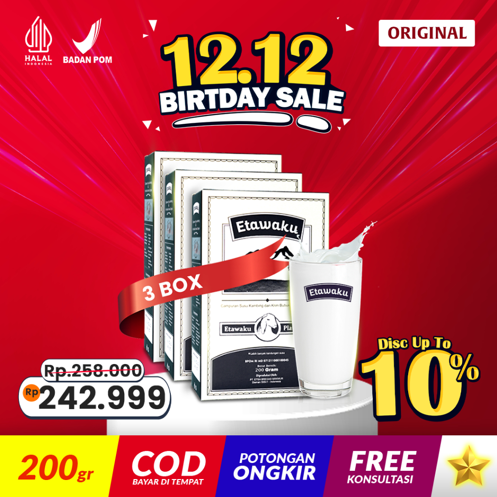 

Susu Pernafasan ETAWAKU Obat Jamu Herbal Alami Paket Tuntas 3 Box Atasi Sesak Nafas RECOMENDED