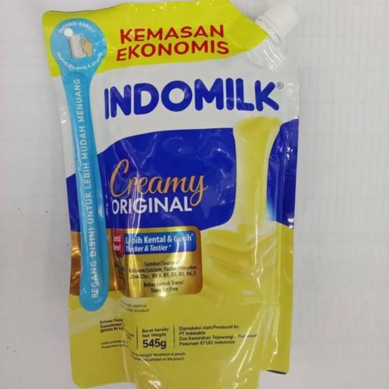 

Susu Kental Manis Kemasan Ekonomis Creamy Original 545g Susu Indomilk