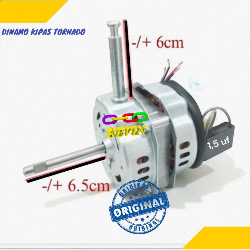 Dinamo Kipas Angin Besi Tornado 16 -18 Inch Sekai Gmc