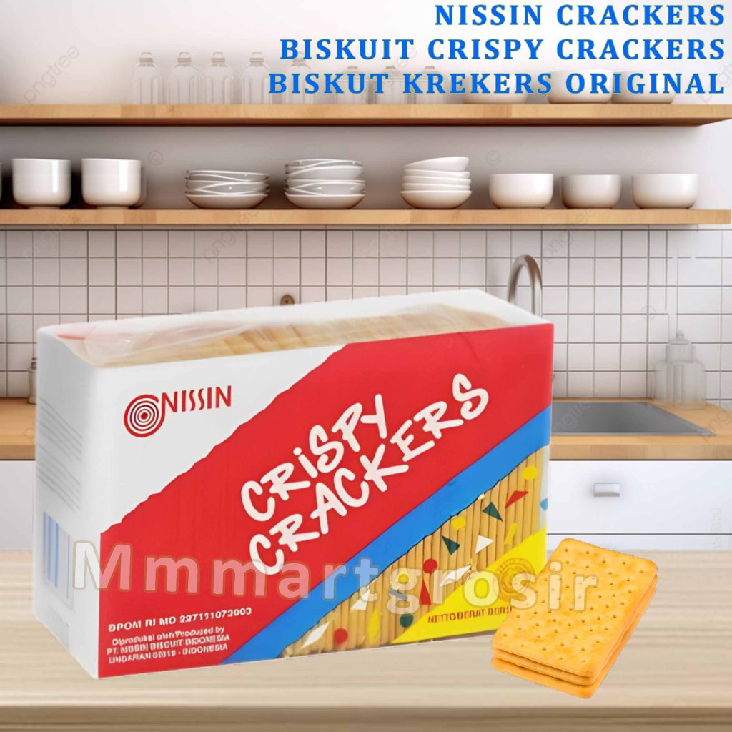 

Nissin Biscuit / Biskuit Crispy Crackers / Biskuit Krekers Original / 250gr