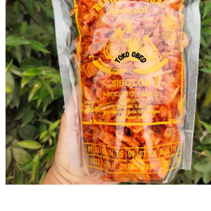 

KERIKIPIK SINGKONG TERI SAMBAL SIBOLGA 250 g