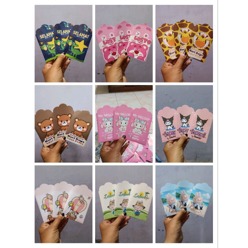 

50pcs Amplop Lebaran Motif baru Idul Fitri