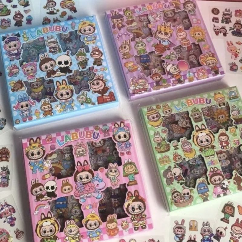 

Sticker Labubu Isi 100 Lembar