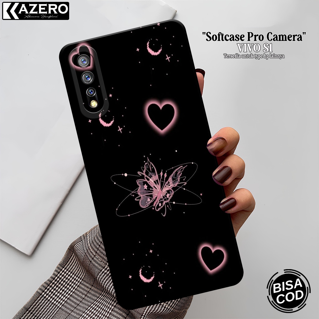 Silikon Vivo S1 - Fashion Case Aesthetic - Softcase Vivo S1 - Case Vivo S1 - Kesing Vivo S1- Aksesor