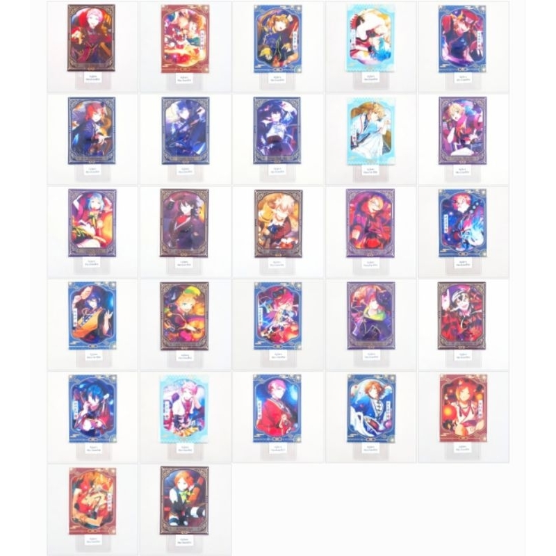 Ensemble Stars CN Mystery Card? Postcard? (Tengahnya clear, framenya kertas)