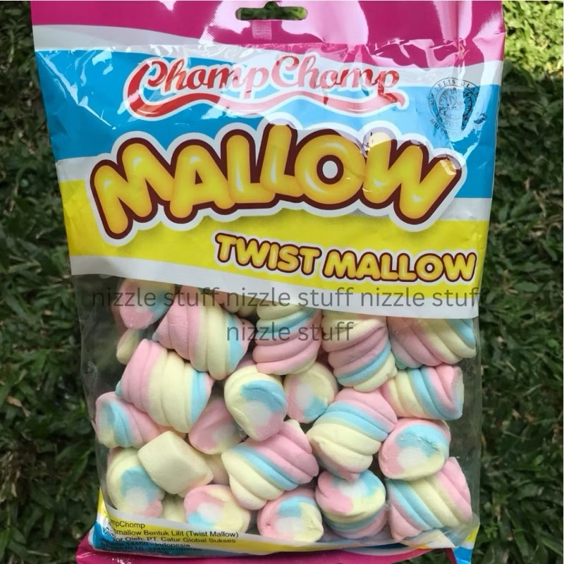 

Marshmallow Twist Mallow Chomp Chomp / Marsmalow Ulir Kepang Twister 200 gr