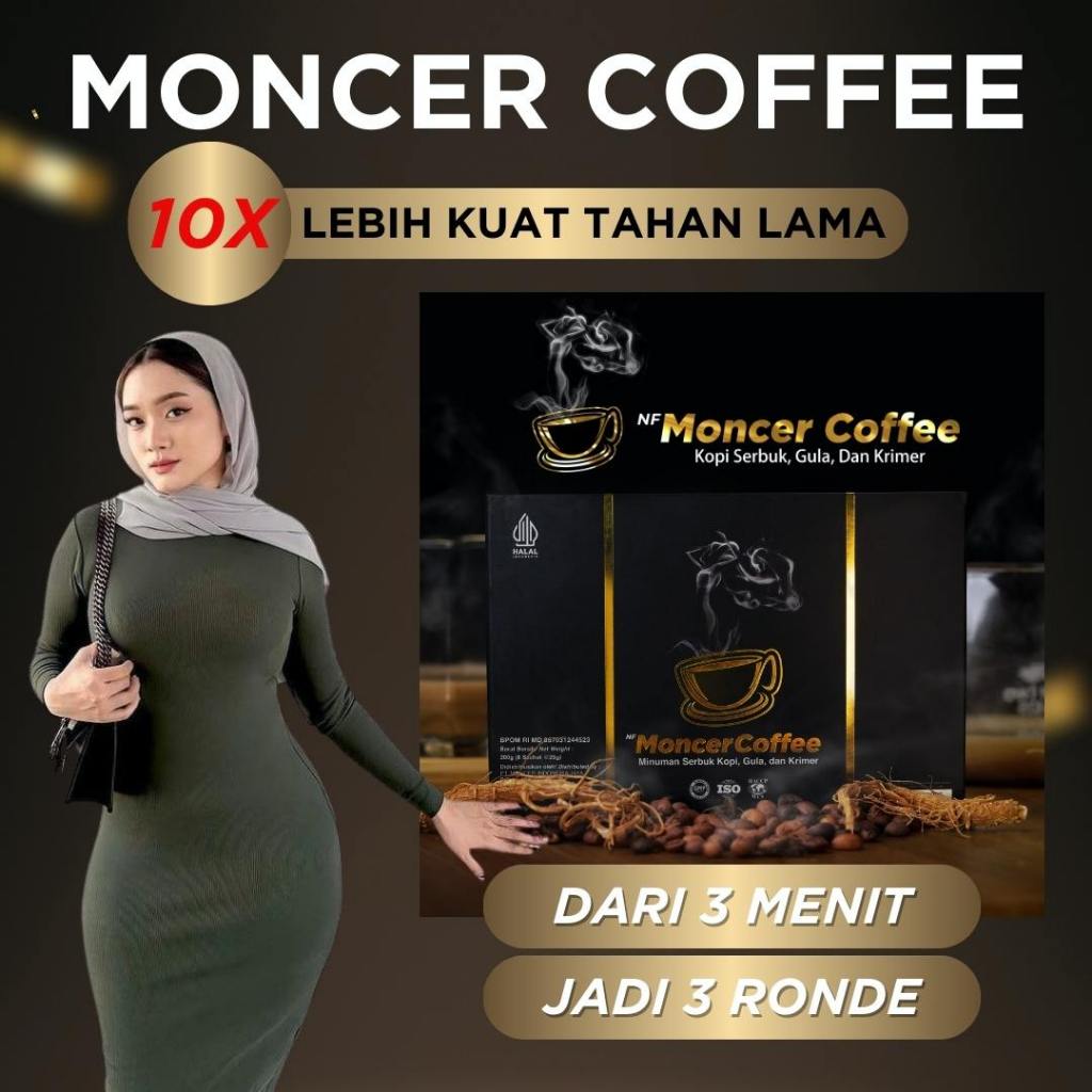 

MOCER COFFEE KOPI ORIGINAL HERBAL ALAMI BPOM OBAT KUAT PENAMBAH STAMINA TAHAN LAMA HALAL BPOM