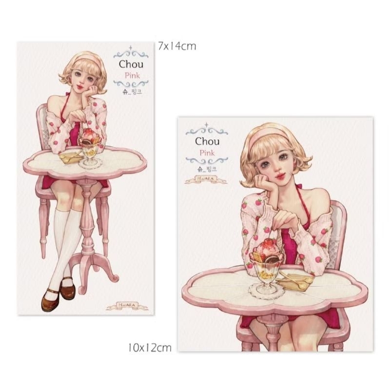 

Chou Pink by Hwara Art