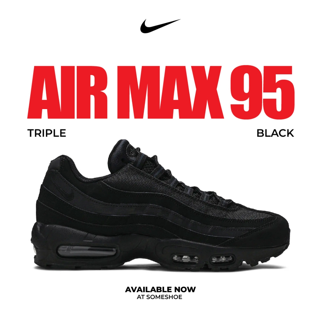 Nike Air Max 95 Triple Black Original BNIB