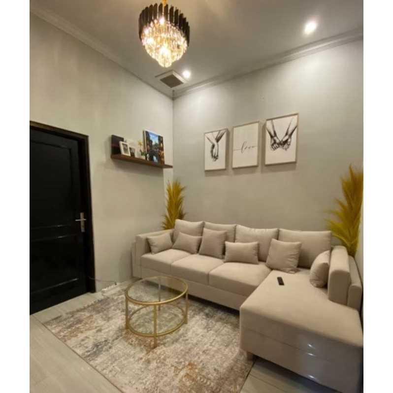 sofa selonjor bigger Moana / sofa tamu / Sofa tv / sofa selonjor free bantal