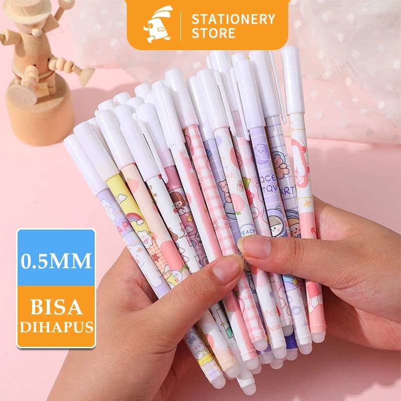 

Pulpen Bisa Di Hapus Erasble Karakter Motif Pulpen Cartoon bisa di hapus Eraseable Pen Gel-Rabbit Stationery