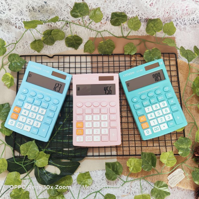 

kalkulator citizen ct388 warna