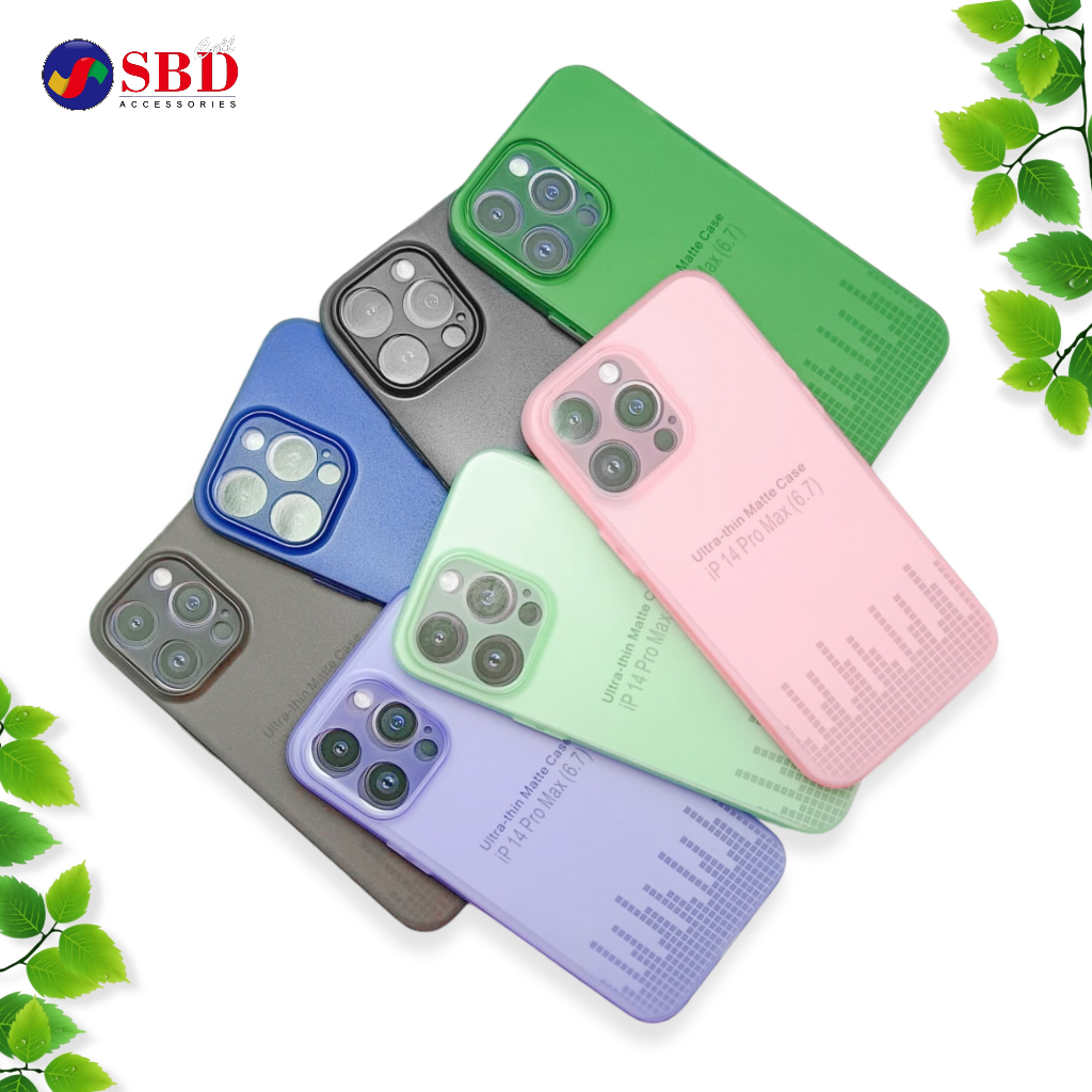 Softcase Ultra Thin Untuk Iphone 14 Pro Max Slim Case Transparan Dove Casing Super Tipis 0.3MM Silic