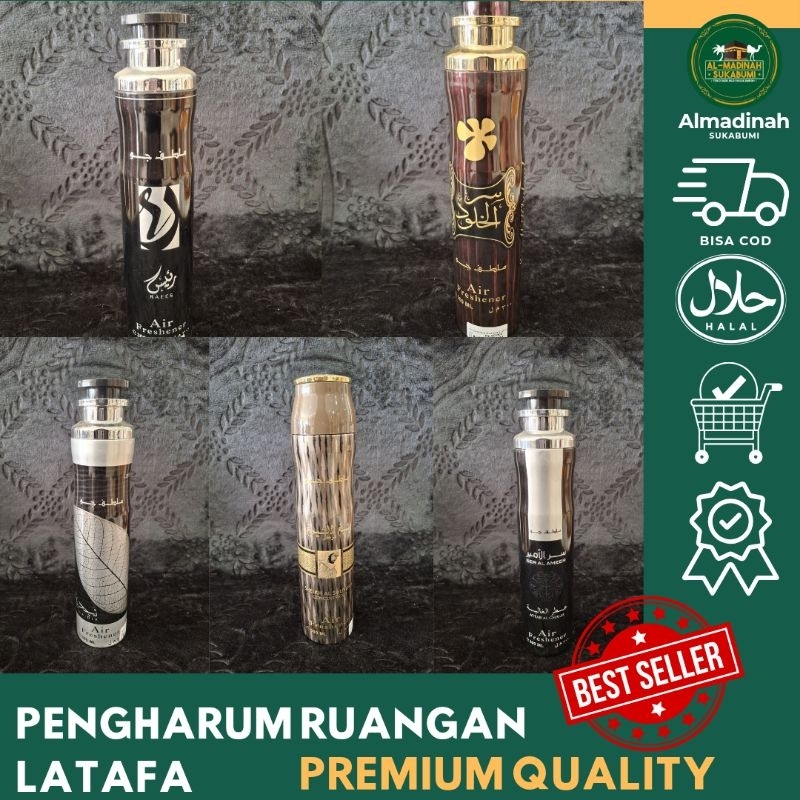 Pengharum ruangan latafa wangi khas arab saudi impor murah merk lattafa
