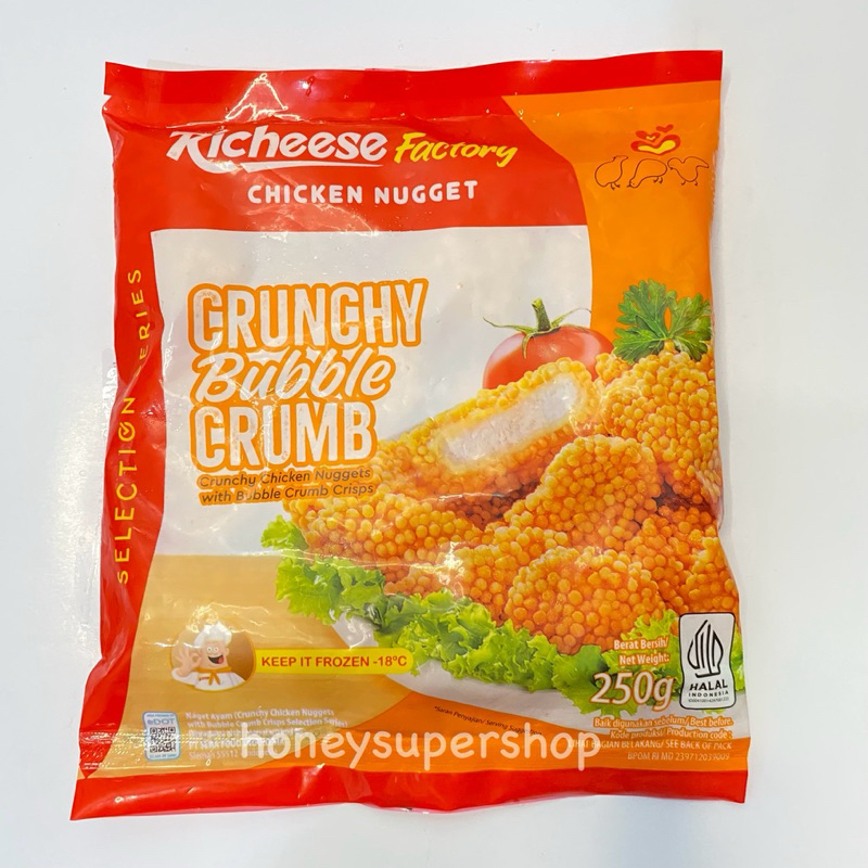 

RICHEESE FACTORY CRUNCHY BUBBLE NUGGET 250 GRAM