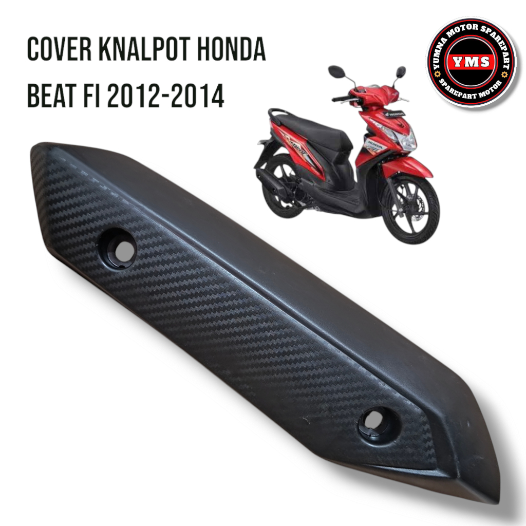 Cover Knalpot beat fi cover tameng knalpot honda beat fi cover tutup knalpot beat fi 2012-2014