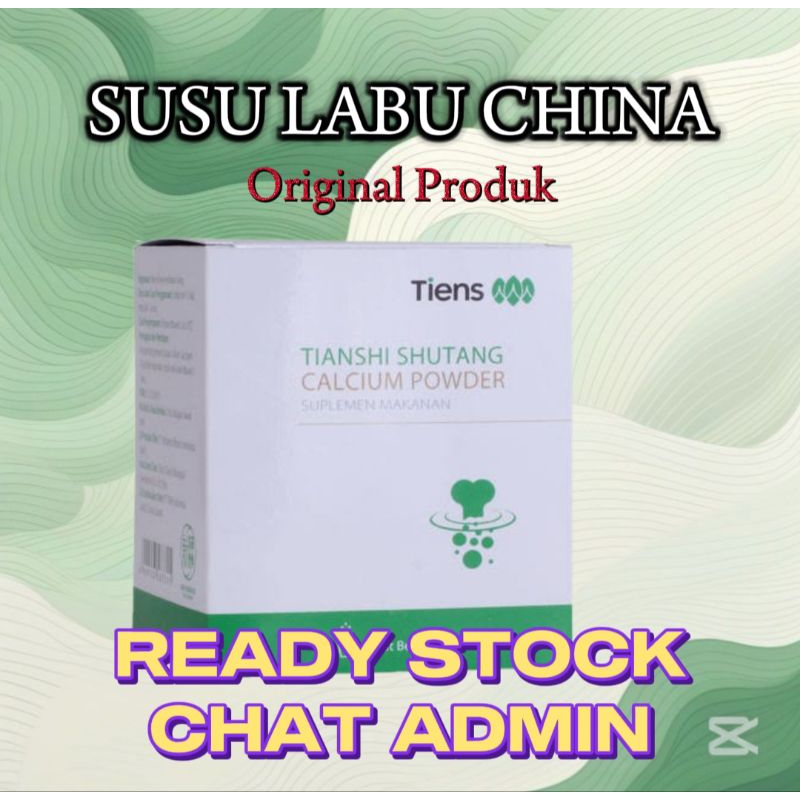

Susu Labu China Original