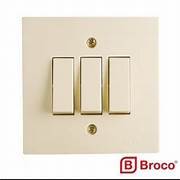 saklar broco 3 gang saklar triple broco standard series - 6613