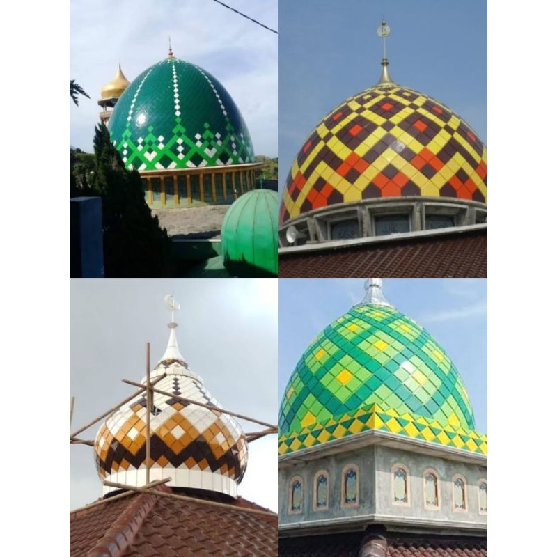 KUBAH MASJID PANEL GALVALUM BERBAGAI UKURAN DAN DESAIN