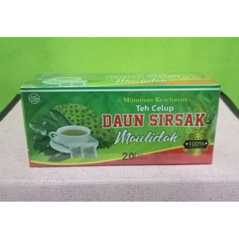 

Teh celup daun sirsak isi 20 kantong