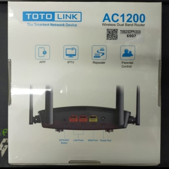 TOTOLINK A720R AC1200 Wireless Dual Band Router