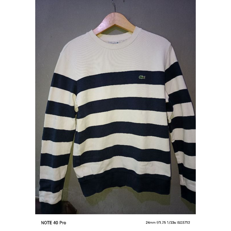 crewneck lacoste second
