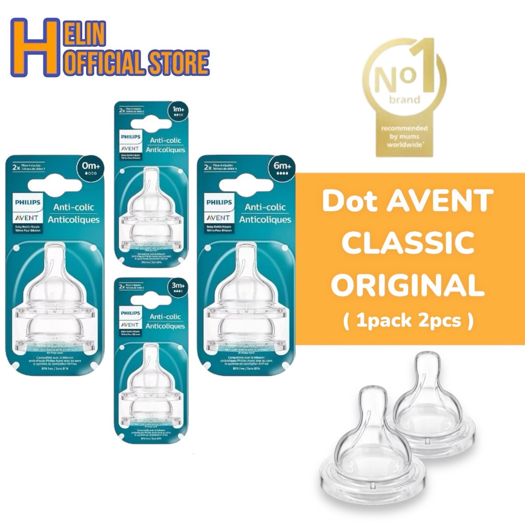 Dot Avent CLASSIC/Avent Teat Nipple Classic ORIGINAL