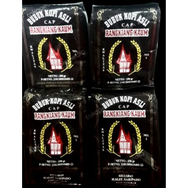 

1KG 4 buah KOPI RANGKIANG KAUM BATUSANGKAR